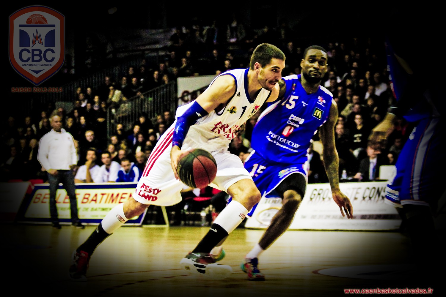 partenariat sportif avec le Caen Basket Club